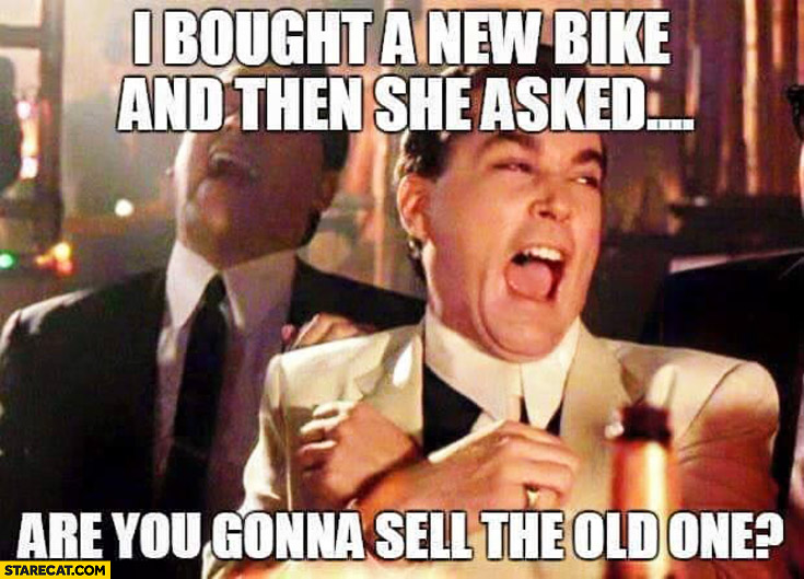 I bought a new bike
