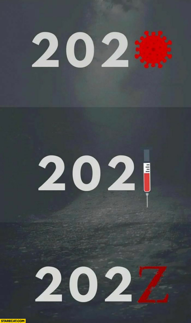 2020 pandemic 2021 vaccination then 2022 world war z