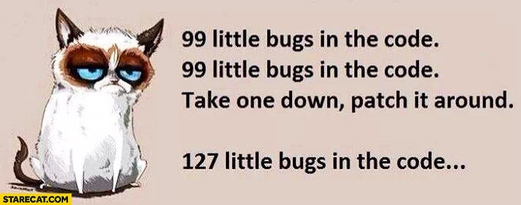 99 little bugs in the code