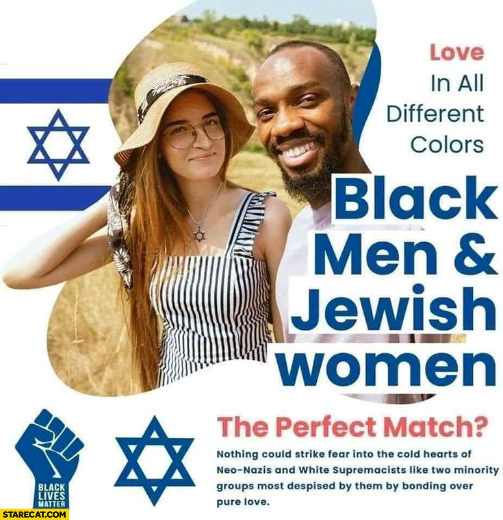 Black men and Jewish women the perfect match love in all different colors