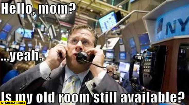 Broker investor calling hello mom is my old room still available?