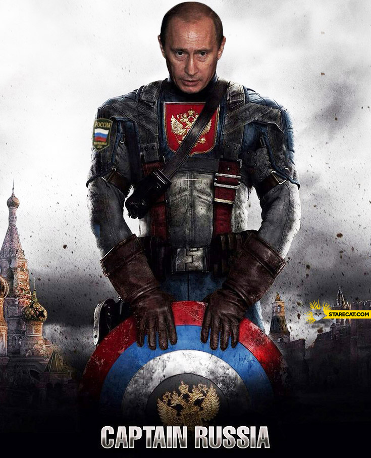 Captain Russia Putin