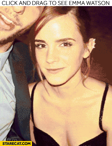 Click and drag to see Emma Watson