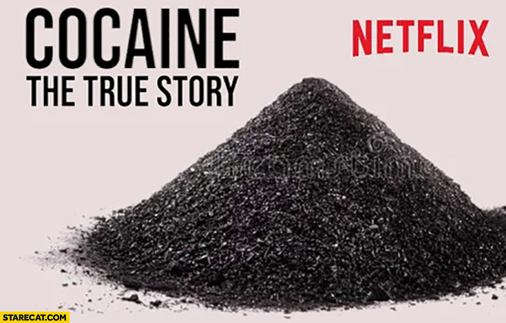 Cocaine the true story Netflix adaptation black coal