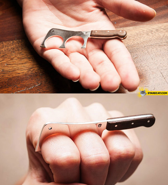 Creative ring butcher’s knife