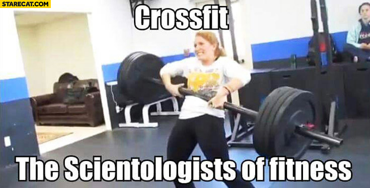 Crossfit: the scientologists of fitness