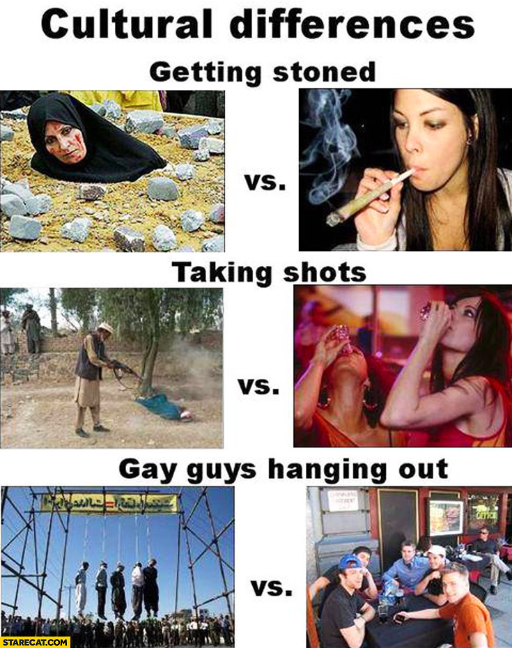 Cultural differences: getting stoned, taking shots, guys hanging out