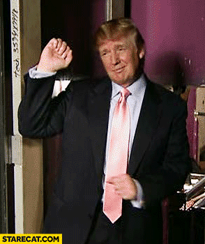 Donald Trump dancing meme gif animation