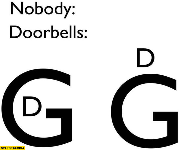 Doorbells d in g d on g ding dong