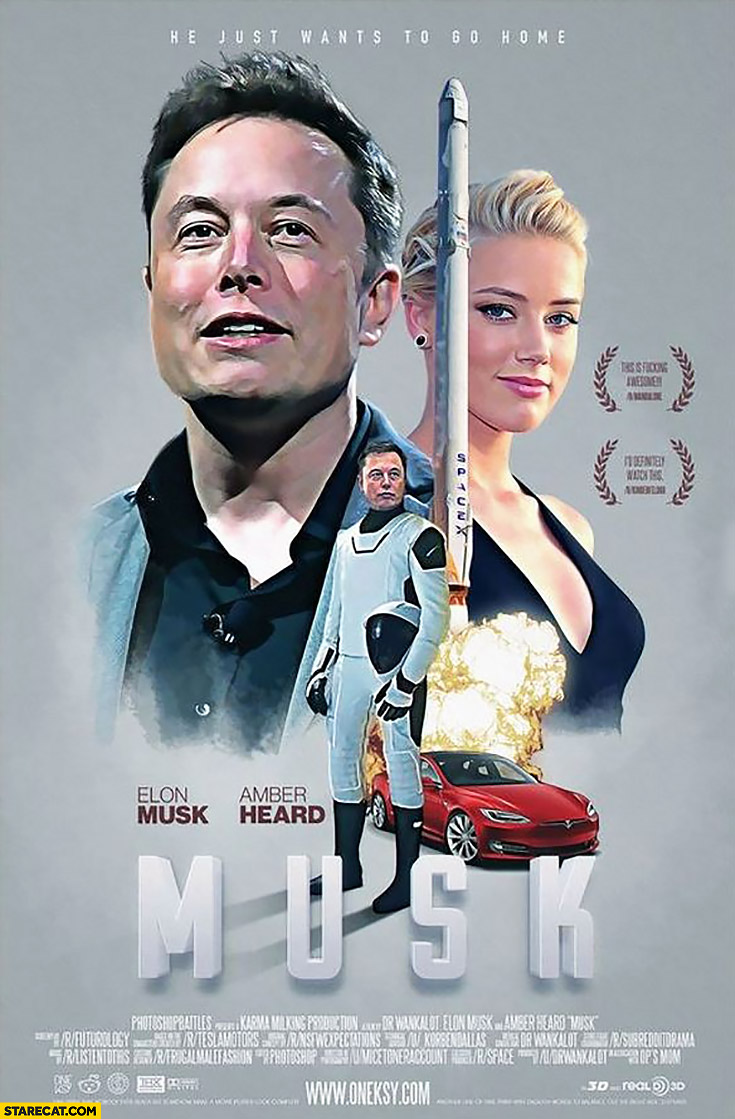 Elon Musk movie he just wants to go home superhero