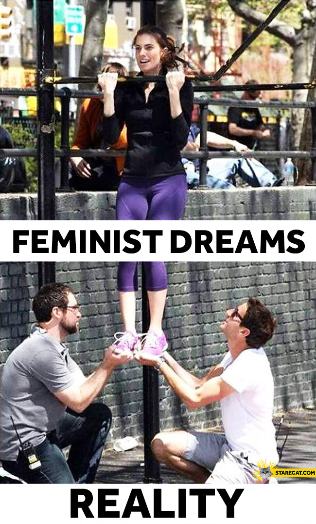 Feminist dreams reality