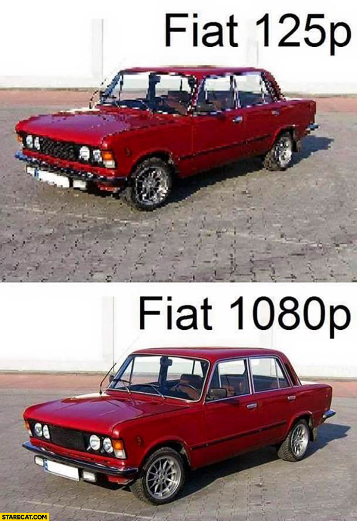 Fiat 125p Fiat 1080p