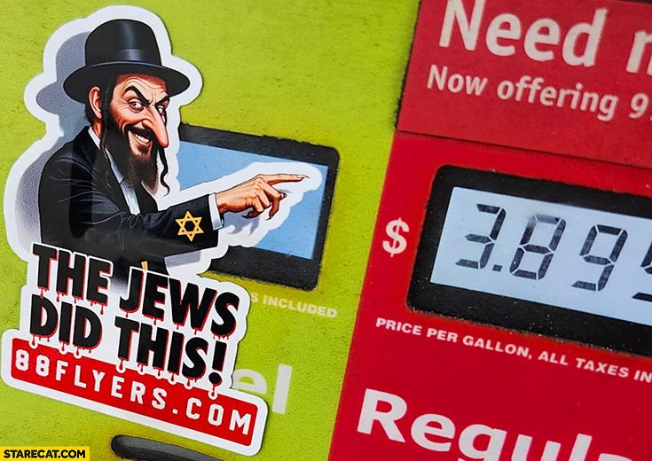 Gas fuel prices the jews did this