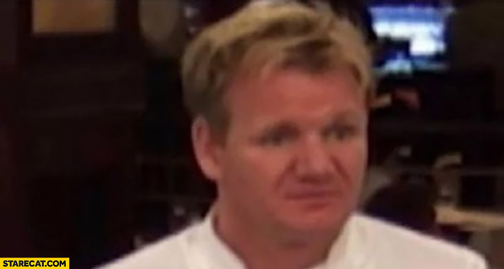 Gordon Ramsay confused disgusted reaction meme