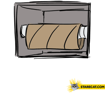 Help toilet paper GIF animation
