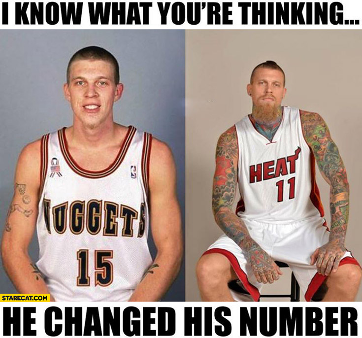 I know what you’re thinking he changed his number