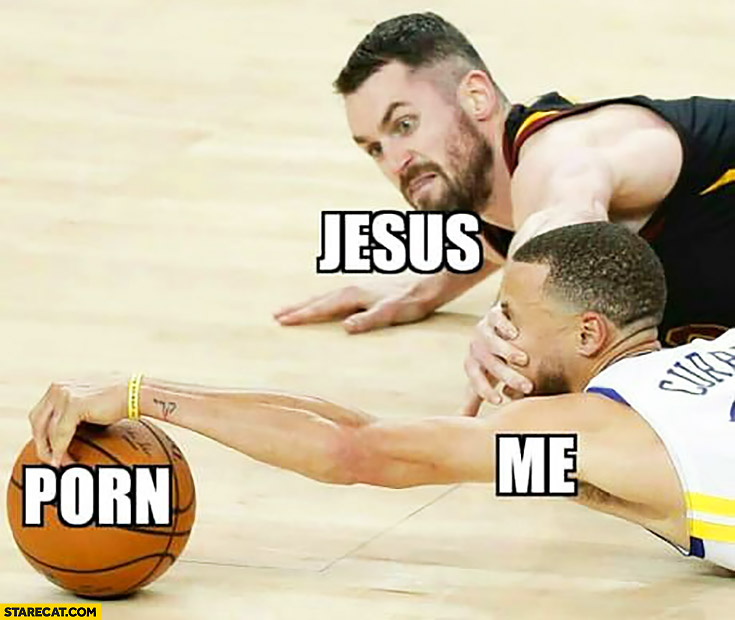 Jesus protecting me from adult movies basketball players