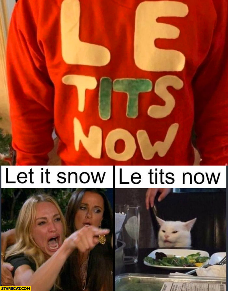 Le tits now vs let it snow cat