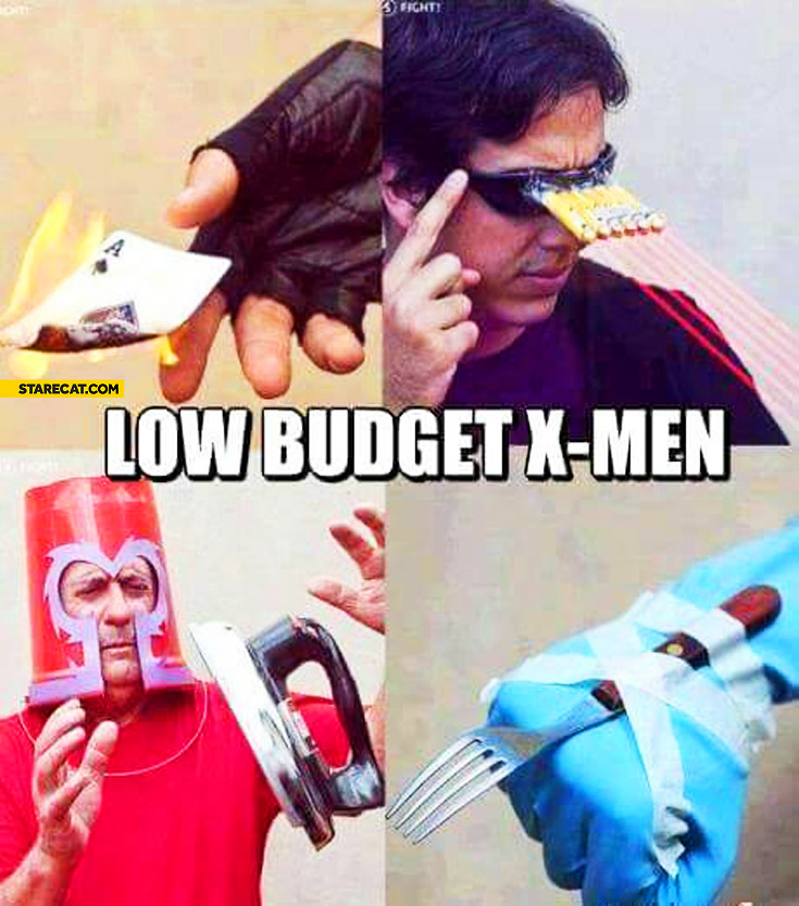 Low budget X-men