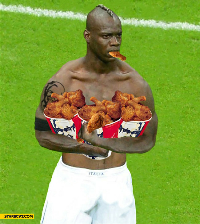 Mario Balotelli KFC