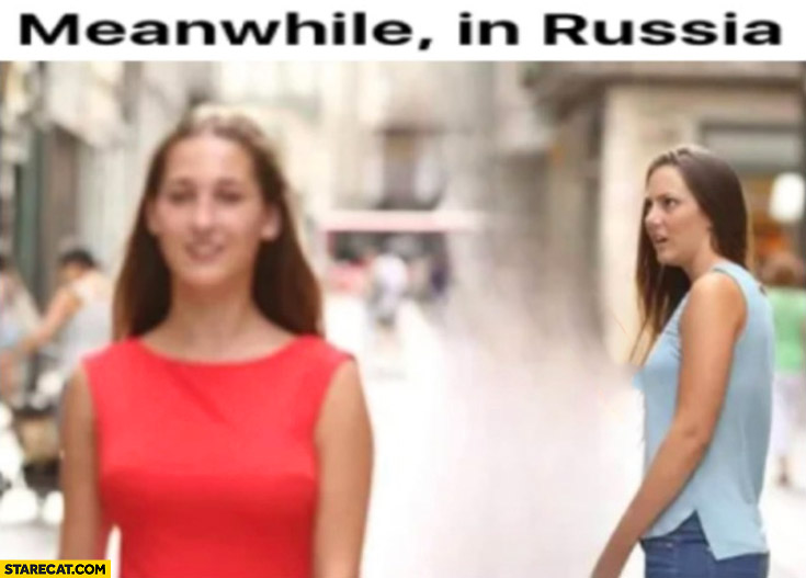 Meanwhile in Russia only women men missing Ukraine invasion war