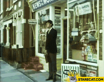 Ministry of silly walks GIF animation