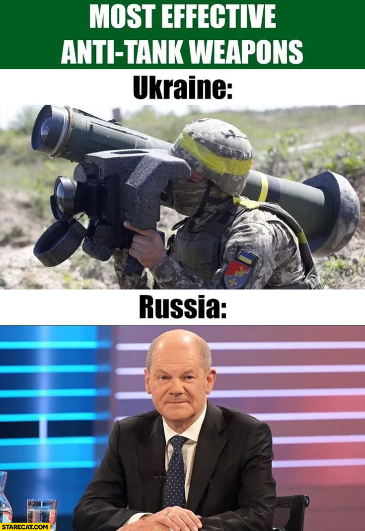 Most effective anti-tank weapons: Ukraine NLAW Javelin vs Russia Olaf Scholz