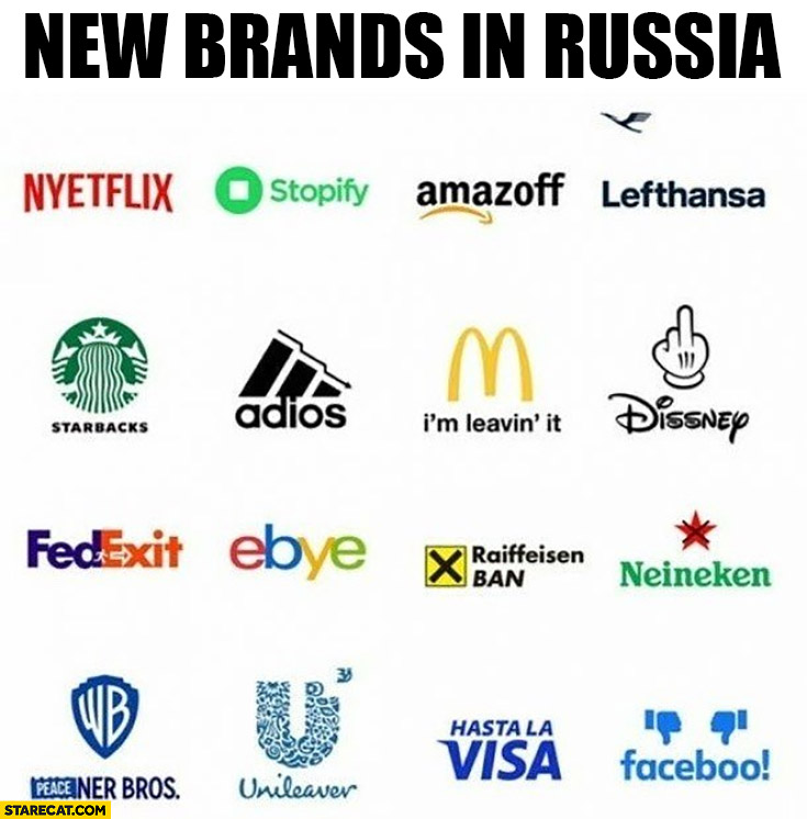 New brands in Russia after sanctions after companies left