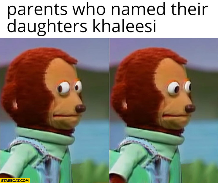 Parents who named their daughters Khaleesi confused