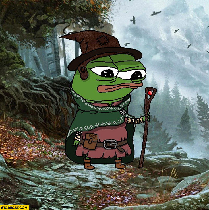 Pepe the Frog Lord of the Rings drawing character