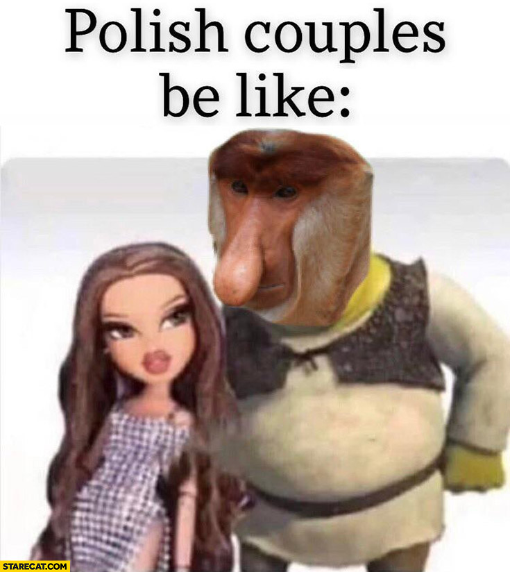 Polish couples be like: girl with Shrek