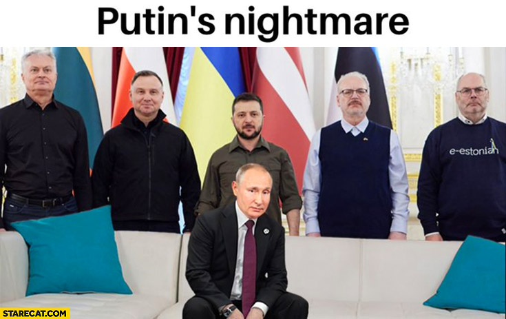 Putin’s nightmare adult scene movie with european countries leaders
