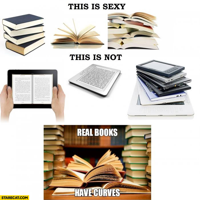 Real books have curves this is sexy