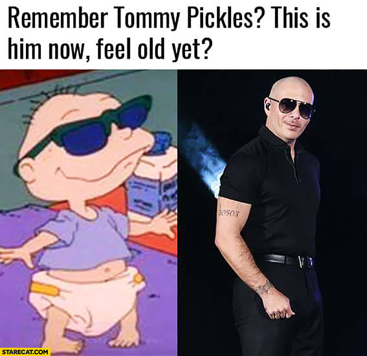 Remember Tommy Pickles? This is him now, feel old yet?