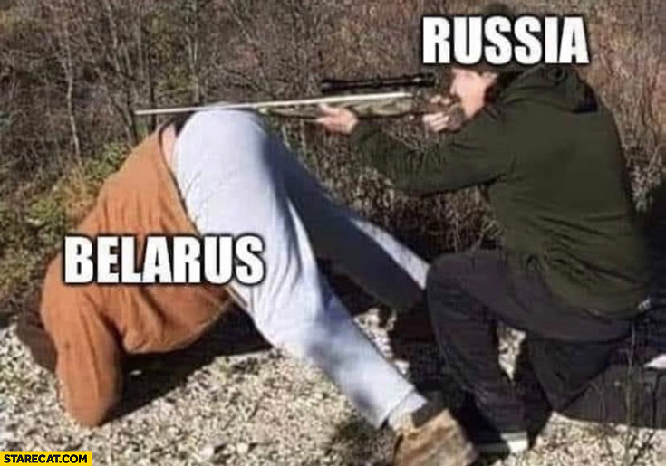 Russia aiming on Belarus back Ukraine invasion