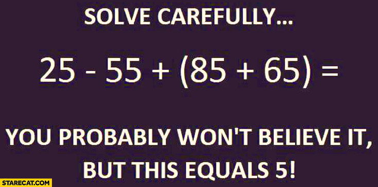 Solve carefully you probably won’t believe it but this equals 5 factorial