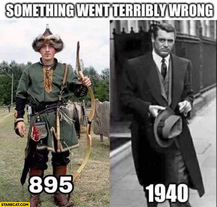 Something went terribly wrong clothing appearance 895 vs 1940