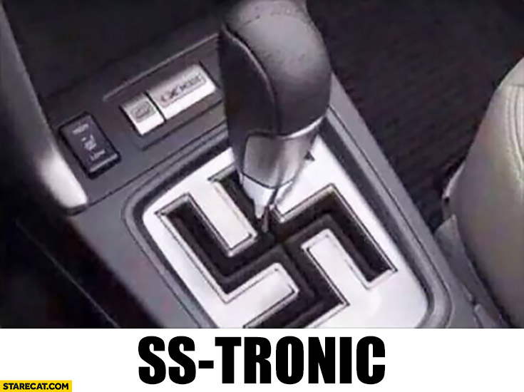 SS-Tronic gearbox nazi photoshopped