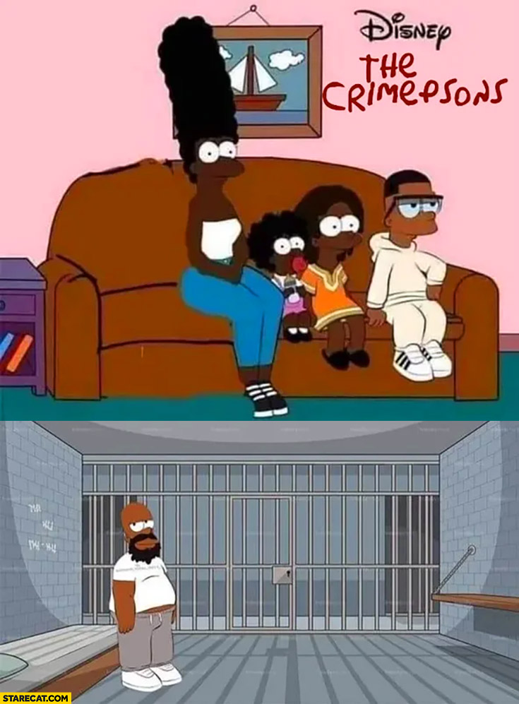 The Crimepsons the Simpsons photoshopped
