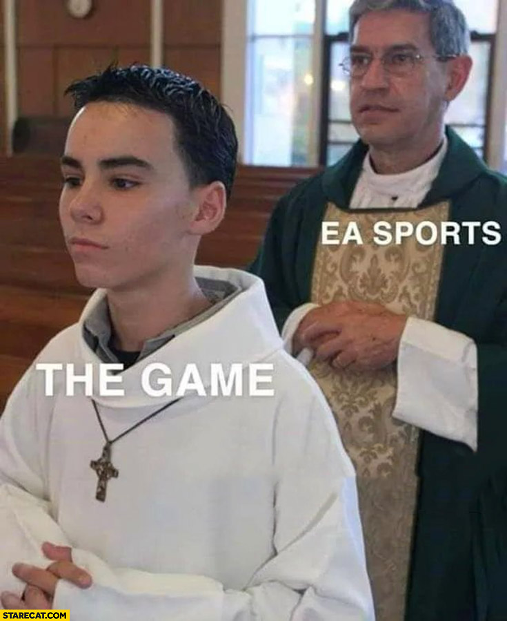 The game priest EA Sports it’s in the game acolyte choirboy