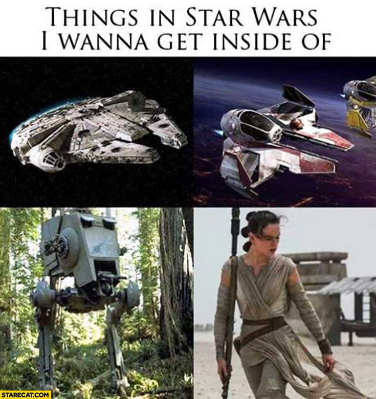 Things in Star Wars I wanna get inside of