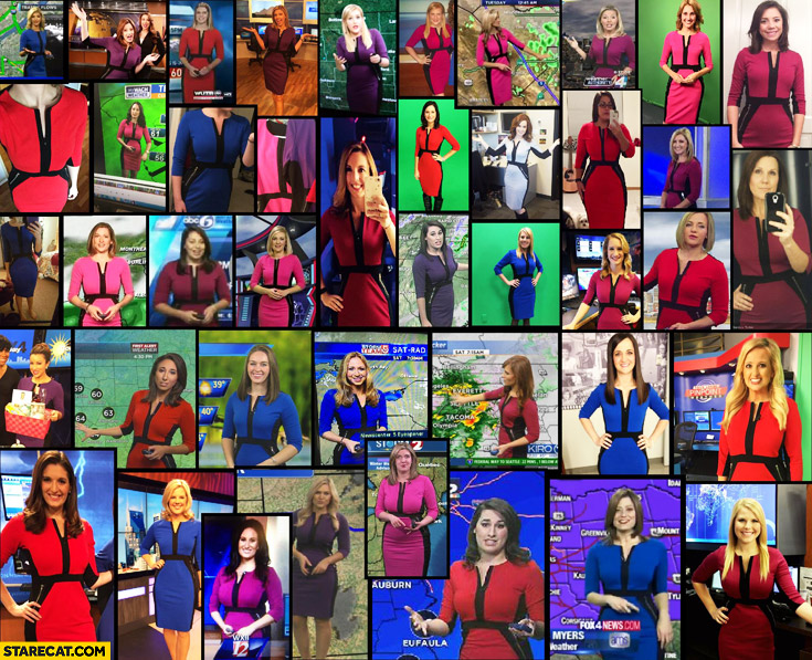 This is what happens when you post a link to a $23 dollar dress on Amazon that flatters everyone to a female meteorologist facebook group