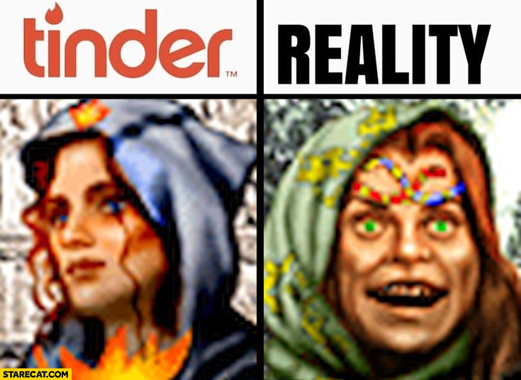 Tinder vs reality Heroes of Might and Magic 3