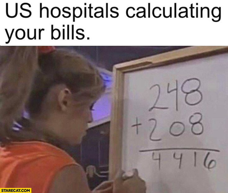 US hospitals calculating your bills math fail