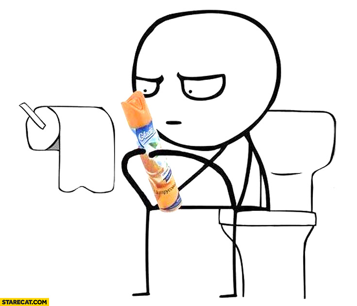 When you forgot to bring your phone to the toilet