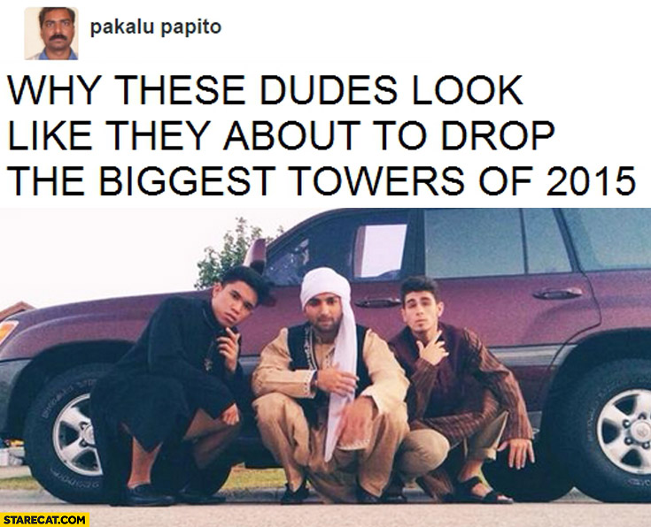 Why these dudes look like they about to drop the biggest towers of 2015?