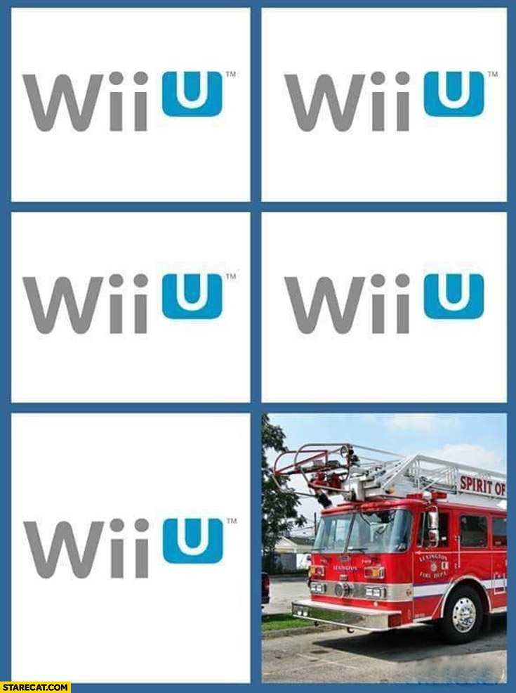 Wii U, Wii U – fire truck